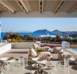 6 Bedroom Villa with Pool near Ambelas on Paros, Sleeps 11